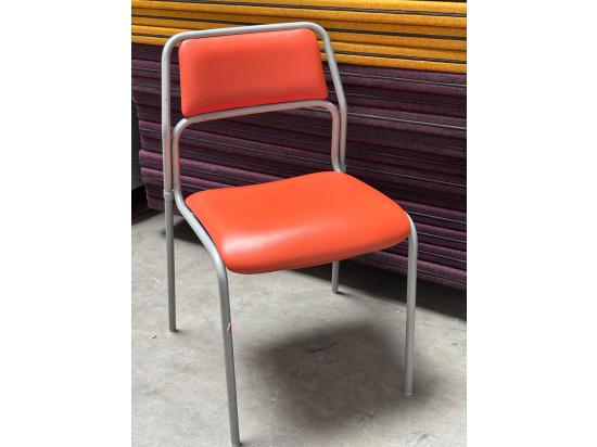 Krzesło Kuchenne Pomarańczowe