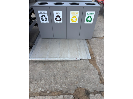 Kosze do segregacji odpadów