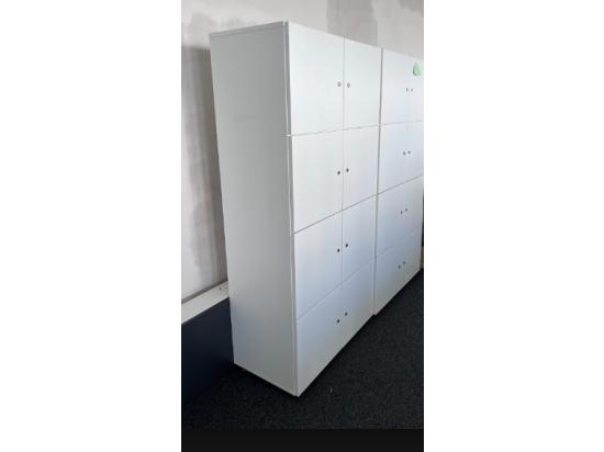 Szafa Biurowa / Locker 8-Skrytkowy (Biała)