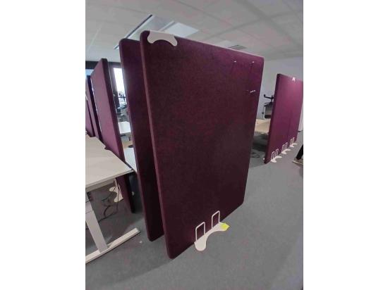 Panel Akustyczny Wolnostojacy Bordowy