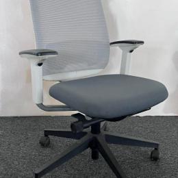 Fotel Biurowy Steelcase (Szary/Biały)