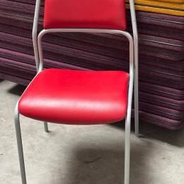 Krzesło Kuchenne Czerwone