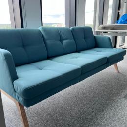 Sofa Bejot Turkusowa (3-osobowa)