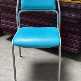 Krzesło Kuchenne Niebieskie